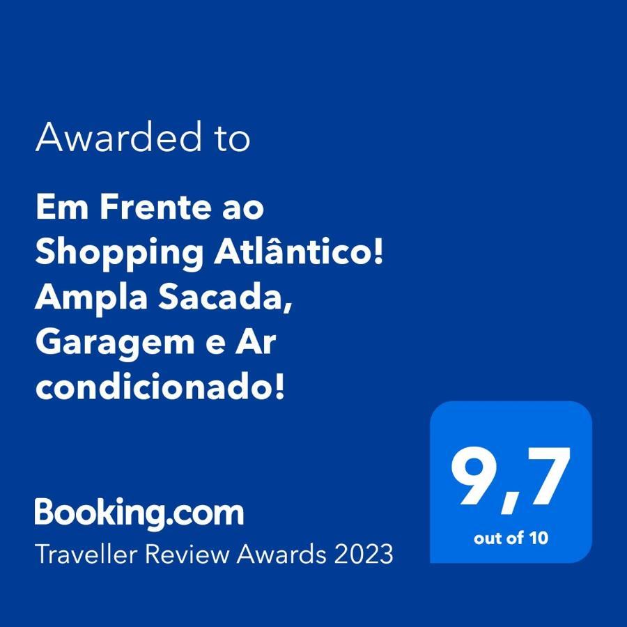 Em Frente Ao Shopping Atlantico! Com Sacada, Garagem E Ar Condicionado Lägenhet Balneário Camboriú Exteriör bild
